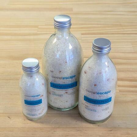 French Pear Artisan Bath Tonic 500g Jar
