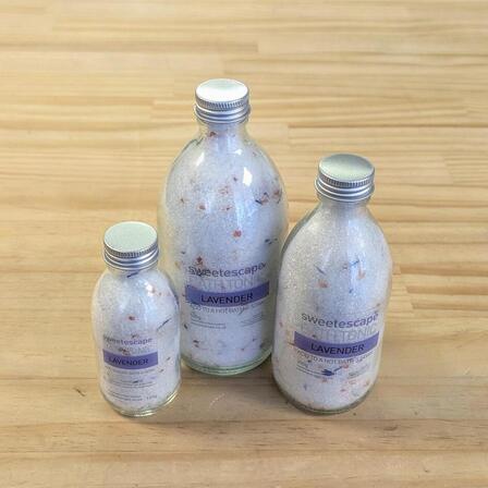 Relaxing Lavender Artisan Bath Tonic 500g Jar