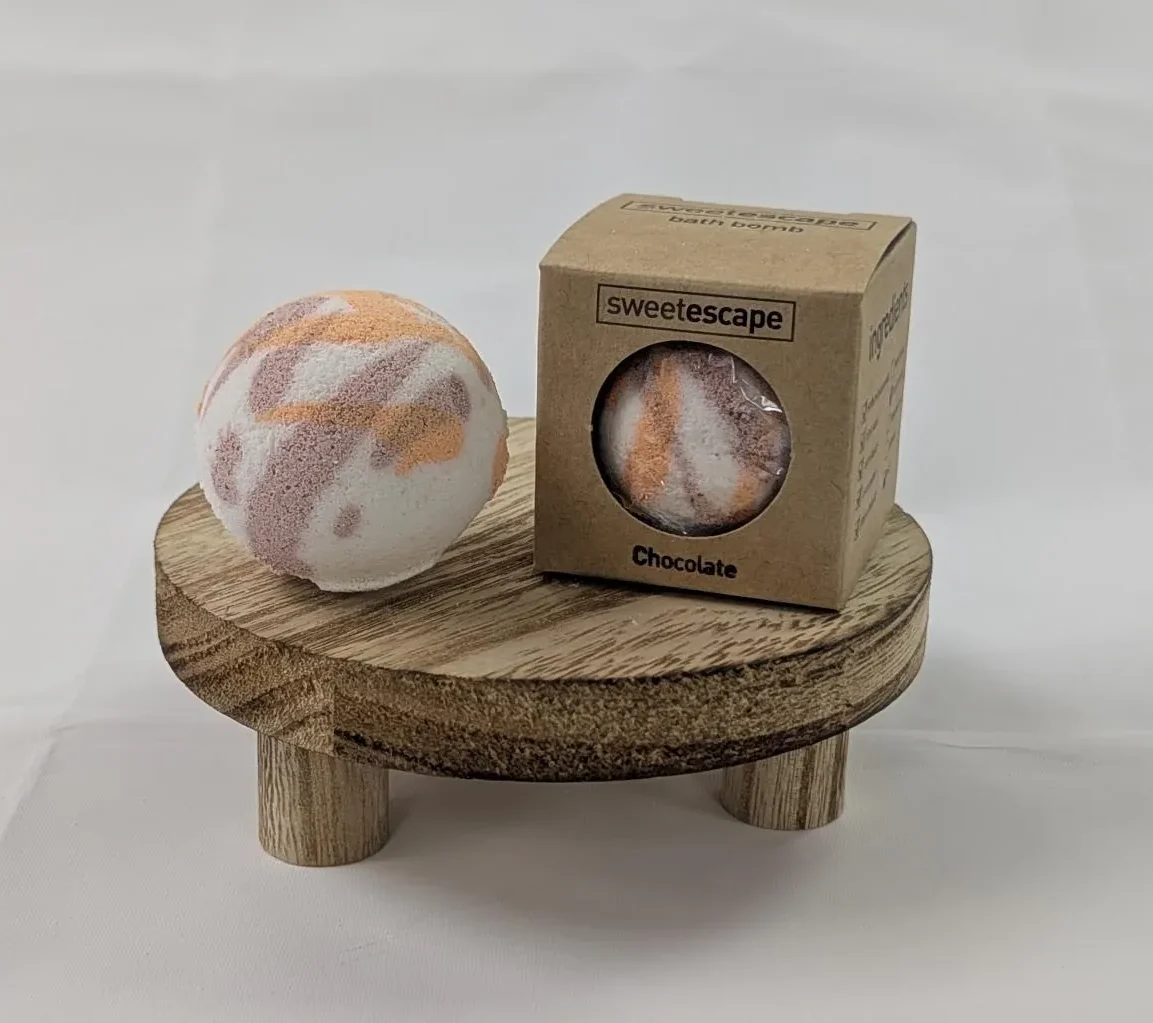 Individual Mini Bath Bomb Chocolate