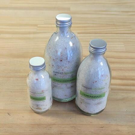 Refreshing Lemongrass Artisan Bath Tonic - 500g Jar