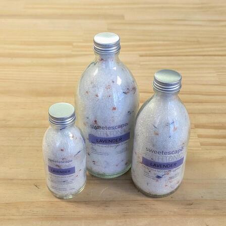 Relaxing Lavender Artisan Bath Tonic - 300g Jar