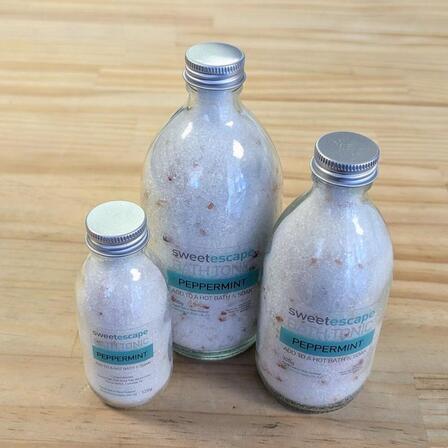 Peppermint Artisan Bath Tonic - 500g Jar