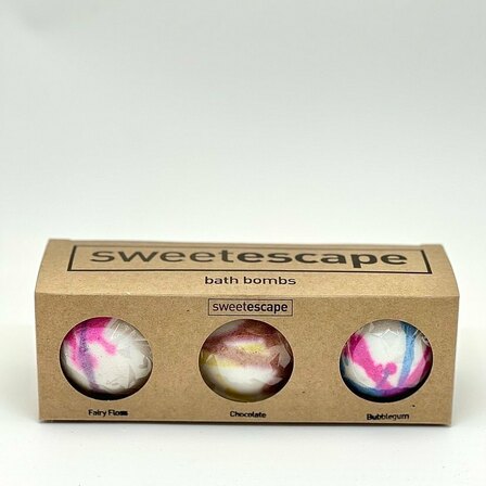 Large Bath Bomb Gift Set - Coloured Florals